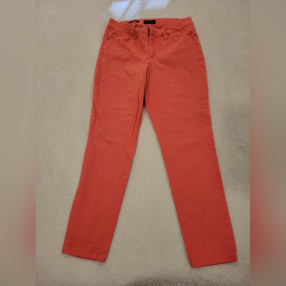 Coral Ankle Cropped Jeans
